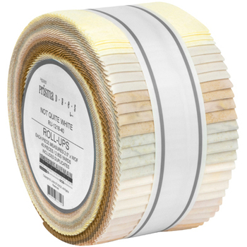 Artisan Batiks: Prisma Dyes by Lunn Studios - Not Quite White Roll-Up Artisan Batiks: Prisma Dyes by Lunn Studios - Not Quite White Roll-Up