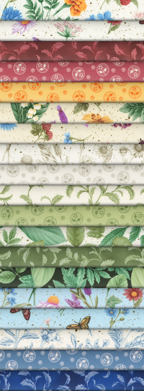 Flowerhouse: Botanical Garden by Debbie Beaves - Complete Collection Roll Ups