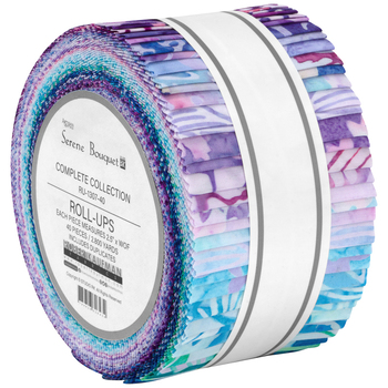 Artisan Batiks: Serene Bouquet by Studio RK - Complete Collection Roll Up Artisan Batiks: Serene Bouquet by Studio RK - Complete Collection Roll Up