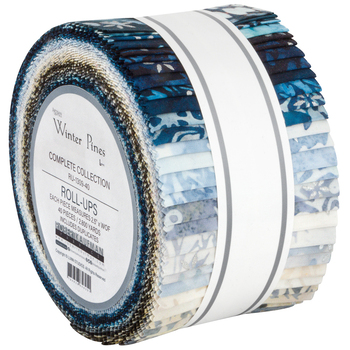 Artisan Batiks: Winter Pines by Lunn Studios - Complete Collection Roll Up Artisan Batiks: Winter Pines by Lunn Studios - Complete Collection Roll Up