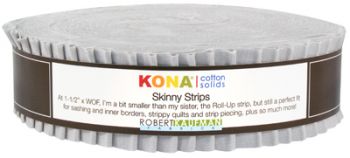 Kona ® Cotton, Skinny Strips Ash