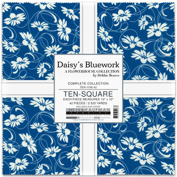 Flowerhouse: Daisy's Bluework by Debbie Beaves - Complete Collection