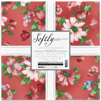 Flowerhouse: Softly by Debbie Beaves - Complete Collection Ten Square Flowerhouse: Softly by Debbie Beaves - Complete Collection Ten Square