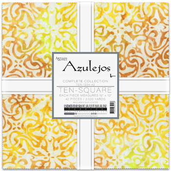 Artisan Batiks: Azulejos by Lunn Studios - Complete Collection Ten Square Artisan Batiks: Azulejos by Lunn Studios - Complete Collection Ten Square