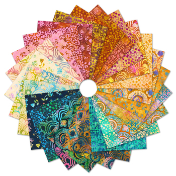 Artisan Batiks: Retro Rainbow by Studio RK - Complete Collection Ten Square Artisan Batiks: Retro Rainbow by Studio RK - Complete Collection Ten Square