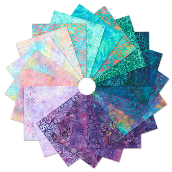 Artisan Batiks: Graceful by Lunn Studios - Complete Collection Ten Square Artisan Batiks: Graceful by Lunn Studios - Complete Collection Ten Square