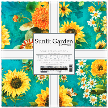 Sunlit Garden by Lauren Wan - Complete Collection Ten Squares Sunlit Garden by Lauren Wan - Complete Collection Ten Squares