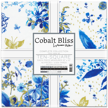 Cobalt Bliss by Lauren Wan - Complete Collection Ten Square Cobalt Bliss by Lauren Wan - Complete Collection Ten Square