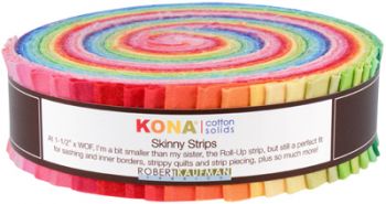 Kona® Cotton, Skinny Strips Bright palette Kona® Cotton, Skinny Strips Bright palette