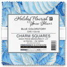 Holiday flourish-Snow Flower by Studio RK - Blue Colorstory