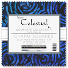 Pattern Artisan Batiks: Celestial by Lunn Studios - Complete Collection Charm Squares 