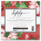 Pattern Flowerhouse: Softly by Debbie Beaves - Complete Collection Charm Squares 