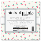 Pattern Hints of Prints by Debbie Beaves - Complete Collection Charm Squares 