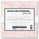 Pattern Chalk and Charcoal by Jennifer Sampou - San Miguel Colorstory Charm Squares 