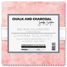 Pattern Chalk and Charcoal by Jennifer Sampou - Big Sur Colorstory Charm Squares 