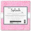 Pattern Artisan Batiks: Splash by Lunn Studios - Complete Collection Charm Squares 
