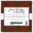 Pattern Stone Bridge by Jill Shaulis - Complete Collection Charm Squares 