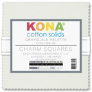 Kona® Cotton Grayscale Palette Charm Squares