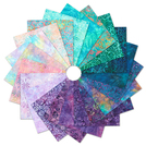 Pattern Artisan Batiks: Graceful by Lunn Studios - Complete Collection Charm Square 