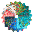 Pattern Oceanica by Christiane Marques - Complete Collection Charm Squares 