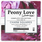 Pattern Peony Love by Lauren Wan - Complete Collection Charm Square