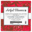 Pattern Artful Blooms by Studio RK - Complete Blender Collection Charm Square