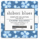 Pattern Shibori Blues by Sevenberry - Complete Collection Charm Square