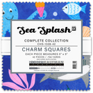 Sea Splash by Studio RK - Complete Collection Charm Square Sea Splash by Studio RK - Complete Collection Charm Square