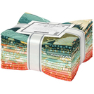 Pattern Imperial Collection-Honoka by Studio RK - Teal Colorstory Fat Quarter Bundle 