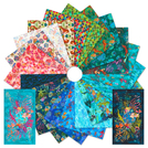 Pattern Oceanica by Christiane Marques - Complete Collection Fat Quarter Bundle 