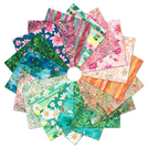 Pattern Lotus and Koi by Lauren Wan - Complete Collection Fat Quarter Bundle 