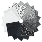 Greyscale Dark 3 Fat Quarter Bundle - Kona Cotton – Sewfinity