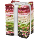 Pattern Bouquet of Roses Flannel by Flowerhouse - Complete Collection Fat Quarter Bundle