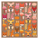 Delightful Desert Warm Quilt Kit by Elizabeth Hartman - feat. Kona Cotton