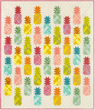 Pattern Pineapple Farm Quilt Kit by Elizabeth Hartman - feat. Kitchen Window Wovens 