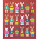 Pattern Randolph and Rudy by Elizabeth Hartman feat. Kitchen Window Wovens