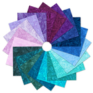 Pattern Artisan Batiks: Prisma Dyes by Lunn Studios - Royalty Colorstory 