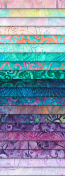 Pattern Artisan Batiks: Graceful by Lunn Studios - Complete Collection Roll Up 