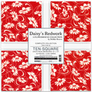 Pattern Flowerhouse: Daisy's Redwork by Debbie Beaves - Complete Collection 