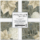 Holiday Flourish-Snow Flower by Studio RK - Taupe Colorstory