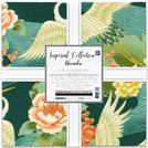 Pattern Imperial Collection-Honoka by Studio RK - Teal Colorstory Ten Square 