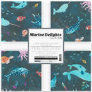 Pattern Marine Delights by Samantha Neville - Complete Collection Ten Square 